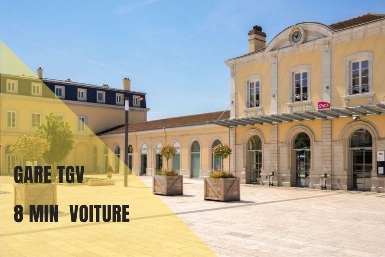 Legend- Parking privé- Terrasse privée- Wifi - Convert Bourg-en-Bresse Exterior foto
